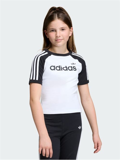 3S SL TEE           WHITE/BLACK ADIDAS ORIGINALS | KE2945/ND